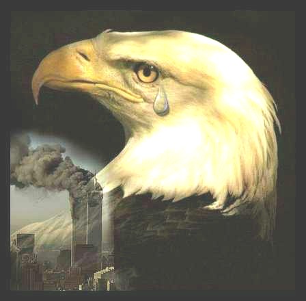 In memory of America's loss.  In recognition of her greatness.